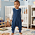 Saco Saquinho de Dormir Bebê Com Pé (Sleep Bag) Cobertor de Vestir Soft (Azul) Tam. M - Imagem 1