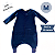 Saco Saquinho de Dormir Bebê Com Manga e Pézinho (Sleep Bag) Cobertor de Vestir Soft (Azul) Tam. M - Imagem 2
