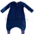 Saco Saquinho de Dormir Bebê Com Manga e Pézinho (Sleep Bag) Cobertor de Vestir Soft (Azul) Tam. M - Imagem 8