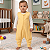 Saco Saquinho de Dormir Bebê Com Pé (Sleep Bag) Cobertor de Vestir Soft (Amarelo) Tam. M - Imagem 1