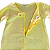 Saco Saquinho de Dormir Bebê Com Manga e Pézinho (Sleep Bag) Cobertor de Vestir Soft (Amarelo) Tam. M - Imagem 7