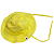 Kit Camiseta UV Manga Longa + Chapéu de Praia Bebê FPU 50+ Amarelo - Imagem 6