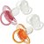 Chupeta Avent Freeflow 6 a 18 meses Dupla (pack com 2 uni) Rosa e Laranja - SCF178/24 - Philips Avent - Imagem 2