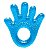 Mordedor para bebê com água Mãozinha (Azul) - Buba - Cód. 5224 - Imagem 1