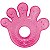 Mordedor para bebê com água Mãozinha Baby (Rosa) - Buba - Cód. 7231 - Imagem 1
