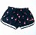 shorts feminino FLAMINGO preto - Imagem 1