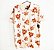 Polo FLORAL laranja - FINDI® - Imagem 1