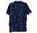 Polo FLORAL azul - FINDI® - Imagem 2