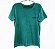Camiseta gola redonda STONE verde - Imagem 1