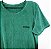 Camiseta gola redonda STONE verde - Imagem 2