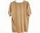 Camiseta gola redonda STONE marrom - Imagem 3