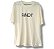 Camiseta unissex OVER off white - Imagem 1