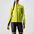 JAQUETA CASTELLI WOMEN - SQUADRA STRETCH - YELLOW FLUO/DARK GRAY - Imagem 1