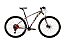 Bicicleta Oggi 29 Big Wheel 7.0 Cues 2024 9V Grafite/verm/amar T.19-  ESTA BICICLETA TEM 14 MESES DE SEGURO GRÁTIS - Imagem 1