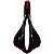 SELIM SELLE SAN MARCO MANTRA RACING PRETO/VERMELHO MICROFEEL XSILITE RAIL - Imagem 4