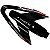 SUP CARAMANHOLA RACEONE X5 GEL - PRETO/VERMELHO - Imagem 2