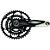 PEDIVELA STRONGLIGHT MTB MAGMA 170 175MM 22/32/44 PRETO - Imagem 1
