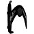 SUP CARAMANHOLA RACEONE X5 GEL - PRETO/PRATA - Imagem 1