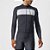 CAMISA CASTELLI MEN - PROLOGO 7 LONG SLEEVE - LIGHT BLACK/TAM M - Imagem 2