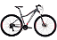 BICICLETA OGGI FLOAT 5.0 HDS - CINZA/VERMELHO - Imagem 1