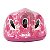 CAPACETE ABSOLUTE KIDS SHAKE ROSA PRINCESA - Imagem 2