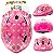 CAPACETE ABSOLUTE KIDS SHAKE ROSA PRINCESA - Imagem 3