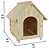 Casinha de Cachorro Madeira Média - Imagem 8