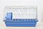 Gaiola Hamster N209 Peq. Zincada Prata Fundo Azul - Imagem 2