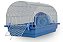 Gaiola Hamster N209 Peq. Zincada Prata Fundo Azul - Imagem 1