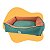 Cama Dupla Face verde/laranja - Imagem 2