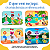 Jogo Infantil Bingo dos Bichos 65 peças em MDF Brinquedo Educativo - Imagem 4