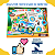 Jogo Infantil Bingo dos Bichos 65 peças em MDF Brinquedo Educativo - Imagem 8