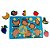 Brinquedo Encaixe Frutas Madeira Quebra Cabeça  Frutinhas Brinquedo Educativo Pedagógico - Imagem 4