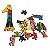 Quebra Cabeça Giralfabeto Alfabeto 26 peças em Madeira Brinquedo Educativo Quebra Cabeça Infantil Alfabetização - Imagem 3