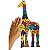 Quebra Cabeça Giralfabeto Alfabeto 26 peças em Madeira Brinquedo Educativo Quebra Cabeça Infantil Alfabetização - Imagem 5