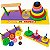 Torre de Hanói em Madeira MDF Jogo Desafio Brinquedo Educativo e Pedagógico - Imagem 1