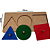 Kit 3 Brinquedos Educativos Pedagógicos Madeira MDF Numerais Vogais Formas Geométricas Números letras Alfabetização Montessori - Imagem 4
