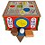 Caixa Tátil Brinquedo Pedagógico e Educativo Madeira Montessori Sensorial Formas Texturas - Imagem 3