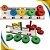 Arruelas de Encaixe 1 A 5 Brinquedo Matemática Em Madeira - Imagem 3