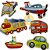 06 Quebra Cabeças 2 e 3 peças Meios de Transporte - Imagem 2