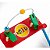 Bate Bola Brinquedo Pedagógico Educativo em MDF - Imagem 1