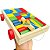 Carrinho Blocos De Montar Colorido 30 peças em Madeira Brinquedo Educativo Pedagógico Montessori - Imagem 7