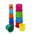 Torre Empilha Potinhos  Brinquedo Para Bebes  Pakitoys Cor Colorido - Imagem 8