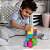 Torre Empilha Potinhos  Brinquedo Para Bebes  Pakitoys Cor Colorido - Imagem 2