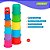 Torre Empilha Potinhos  Brinquedo Para Bebes  Pakitoys Cor Colorido - Imagem 3