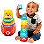 Brinquedo Educativo Torre Divertida 9 Potes Números e Letras Toy Mix Brinquedo de Montar - Imagem 1