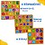 Kit 3 Quebra Cabeças Educativos MDF Alfabeto Números e Formas Geométricas Brinquedo Montessori - Imagem 4