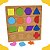 Kit 3 Quebra Cabeças Educativos MDF Alfabeto Números e Formas Geométricas Brinquedo Montessori - Imagem 7