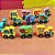 Trenzinho Educativo de Madeira Infantil Números 0 a 9 Brinquedo Pedagógico Colorido Montessori - Imagem 9