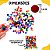 Kit Sensorial Educativo Montessori 100 Mini Pompons Coloridos + Pinça Plástica  Coordenação Motora - Imagem 6